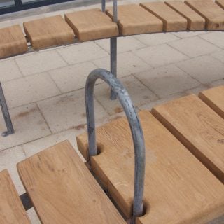 oak bench project